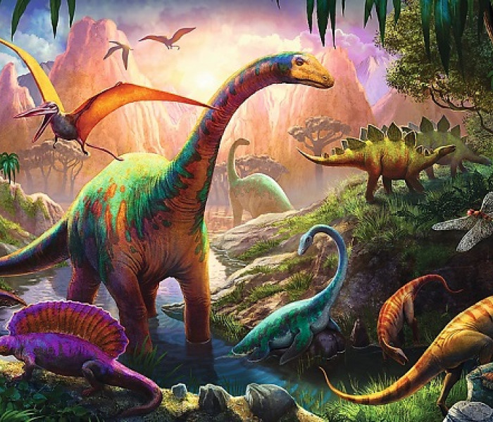 Puzzle - Trefl - Dinosauři