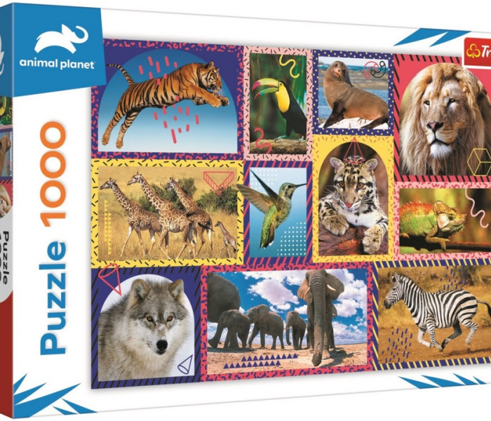 Puzzle - Trefl - Divoká příroda