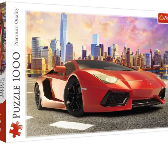 Puzzle - Trefl - Jízda při západu slunce