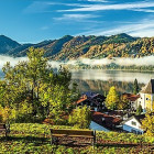 Puzzle - Trefl - Jezero Schliersee, Německo - Panoramatické puzzle