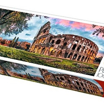 Koloseum, Řím -Panoramatické puzzle