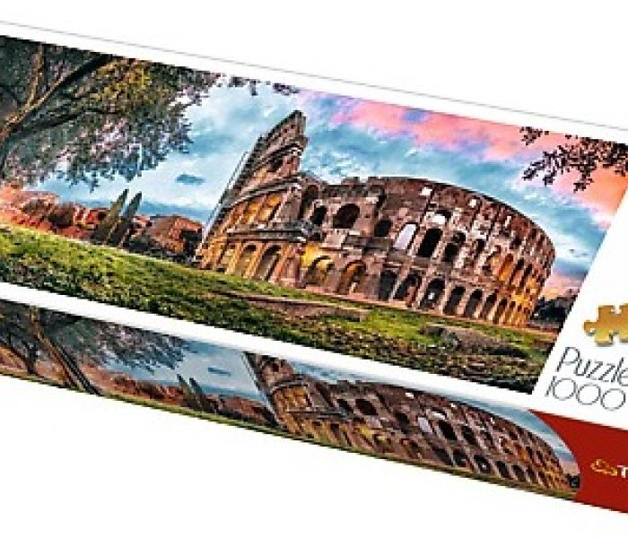 Puzzle - Trefl - Koloseum, Řím -Panoramatické puzzle