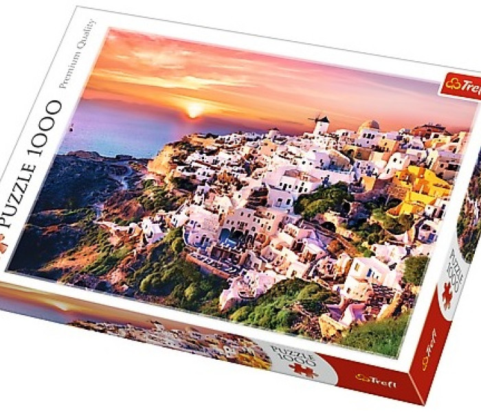 Puzzle - Trefl - Santorini při západu slunce