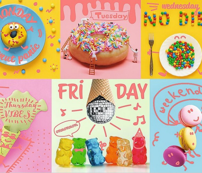 Puzzle - Trefl - Sladký týden