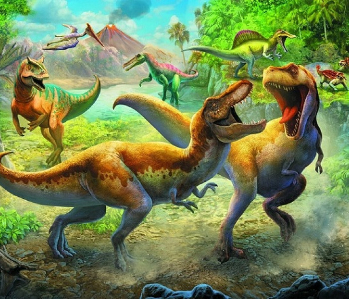 Puzzle - Trefl - Svět dinosaurů