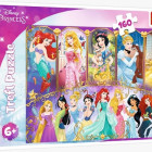 Puzzle - Trefl - Úžasný svět princezen