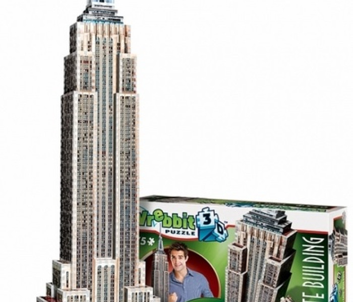 Puzzle - Wrebbit - Empire State Building - 3D Puzzle