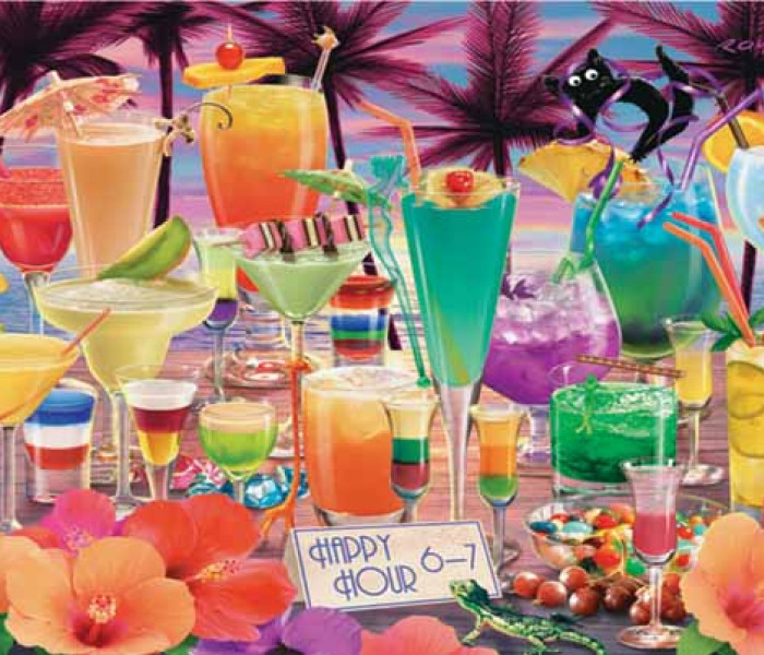 Puzzle - Trefl - Drinky - Puzzle s 3D efektem